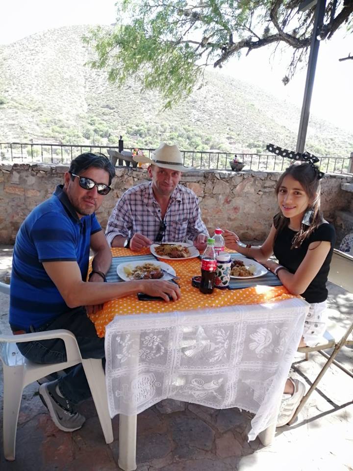 Clientes con nuestro cocinar aleman Clientes con nuestro cocinar aleman
